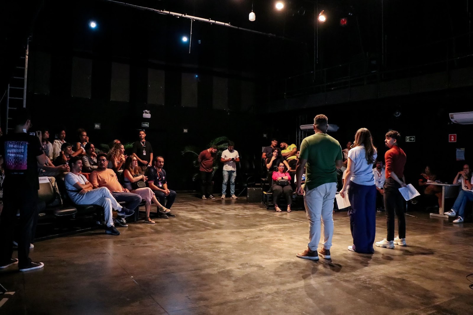 O momento aconteceu no dia 14 de novembro com a Dj Miloca, integrando os laboratórios ao Festival A Coisa Tá Preta