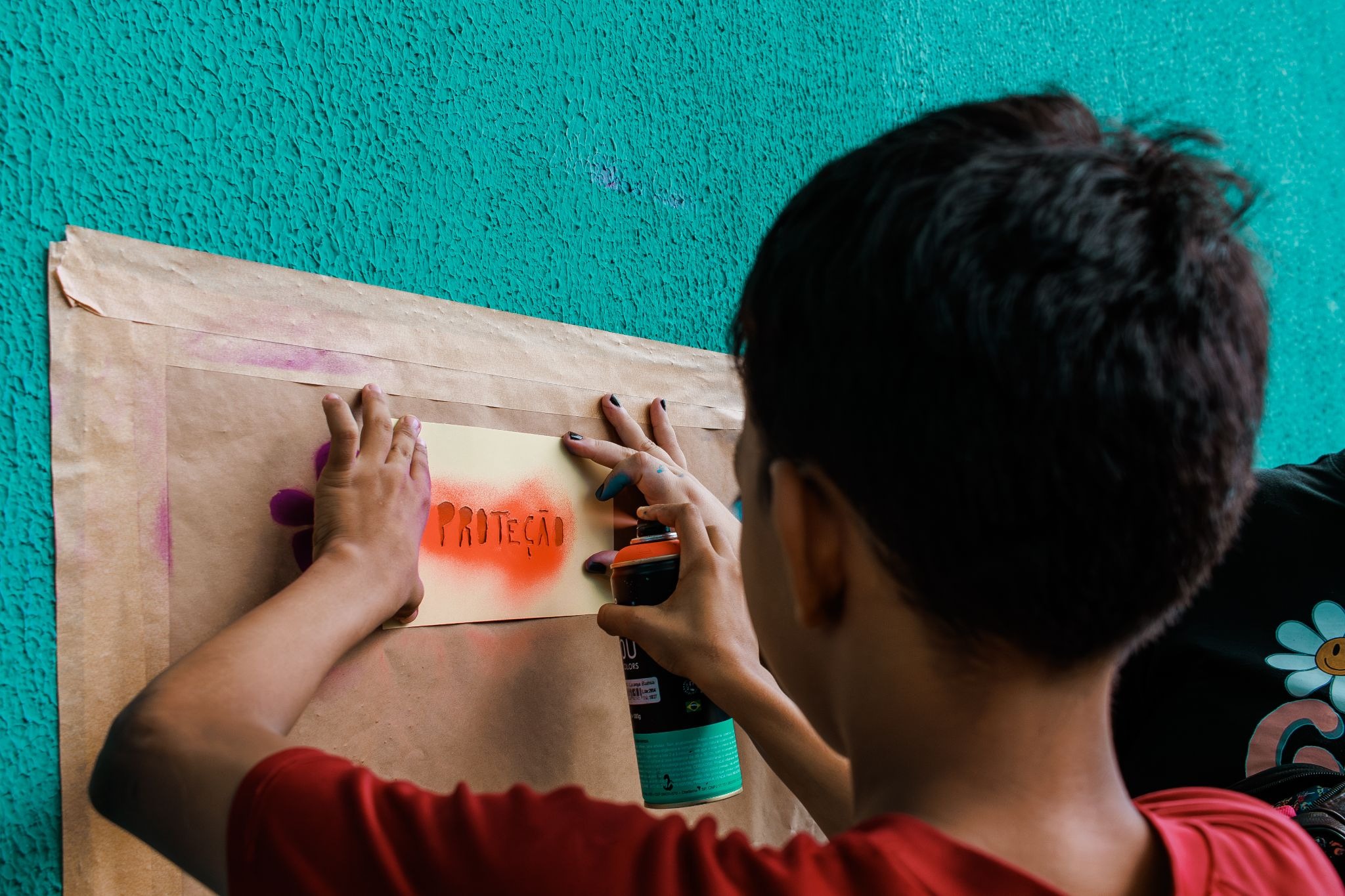 O equipamento adere a campanha Faça Bonito, mobilização nacional de enfrentamento à violência sexual contra crianças e adolescentes  Reprodução: Mar Pereira/Centro Cultural Bom Jardim